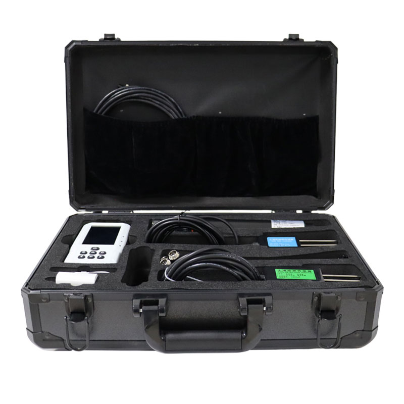 土壤溫濕度電導率含鹽量PH氮磷鉀測定儀